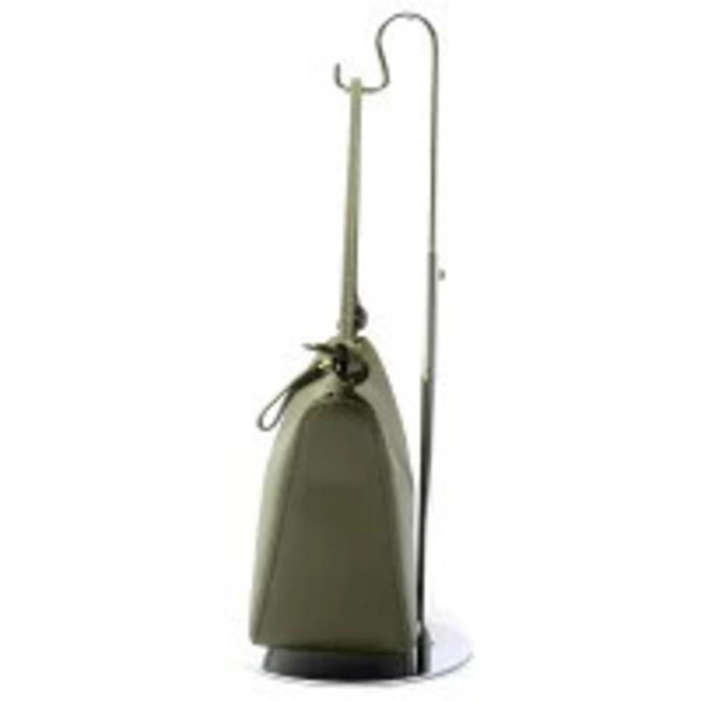 Loewe Brown Calfskin Bag Shoulder Hobo Hammock Khaki Green Brown Green